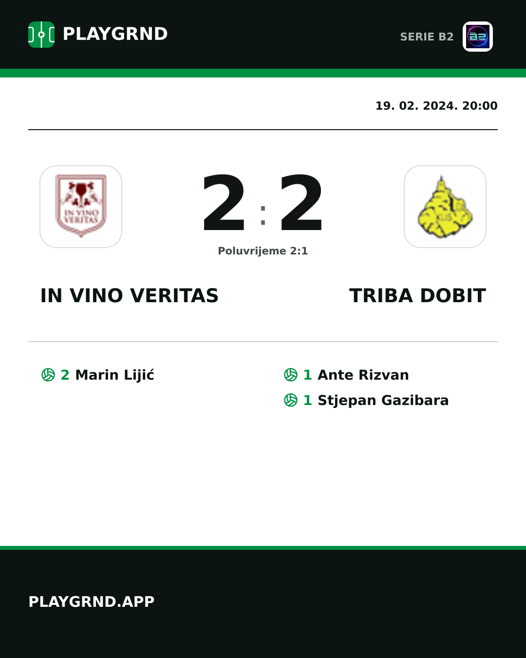 Instagram slika: IN Vino Veritas 2:2 Triba Dobit