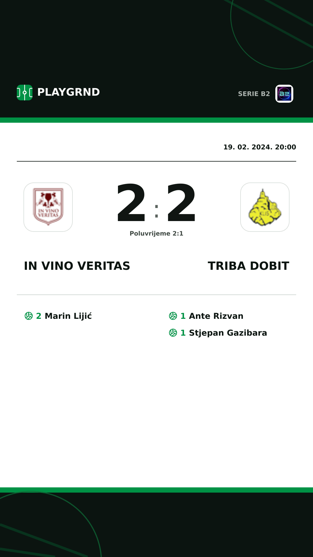 Instagram slika: IN Vino Veritas 2:2 Triba Dobit