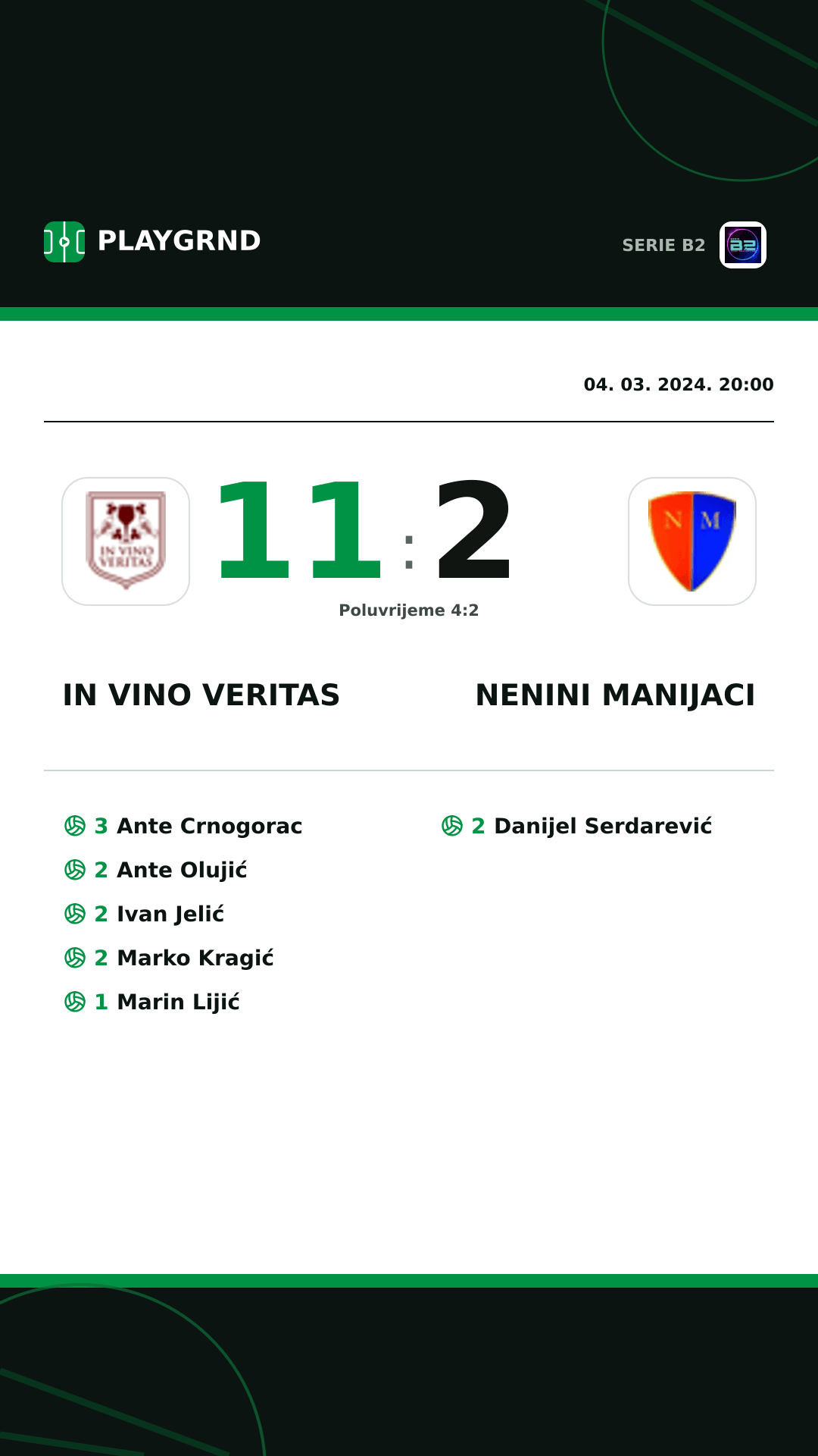 Instagram slika: IN Vino Veritas 11:2 Nenini Manijaci