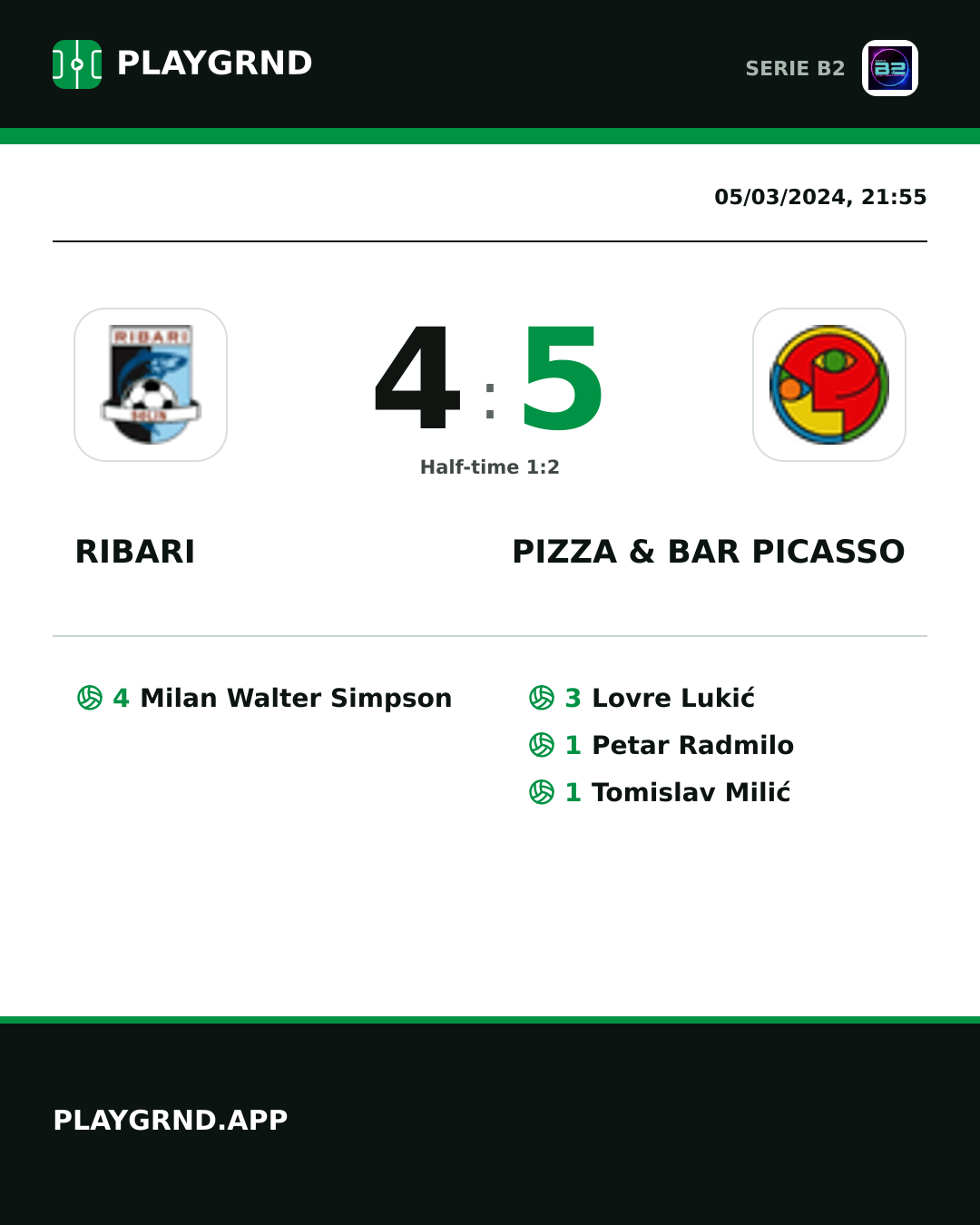 Instagram artwork: Ribari 4:5 Pizza & Bar Picasso