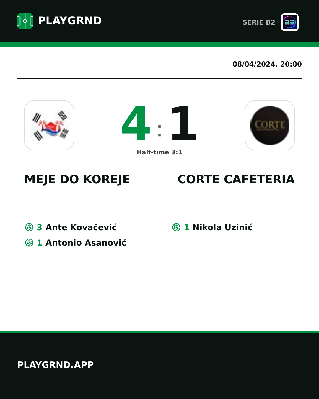 Instagram artwork: Meje DO Koreje 4:1 Corte Cafeteria