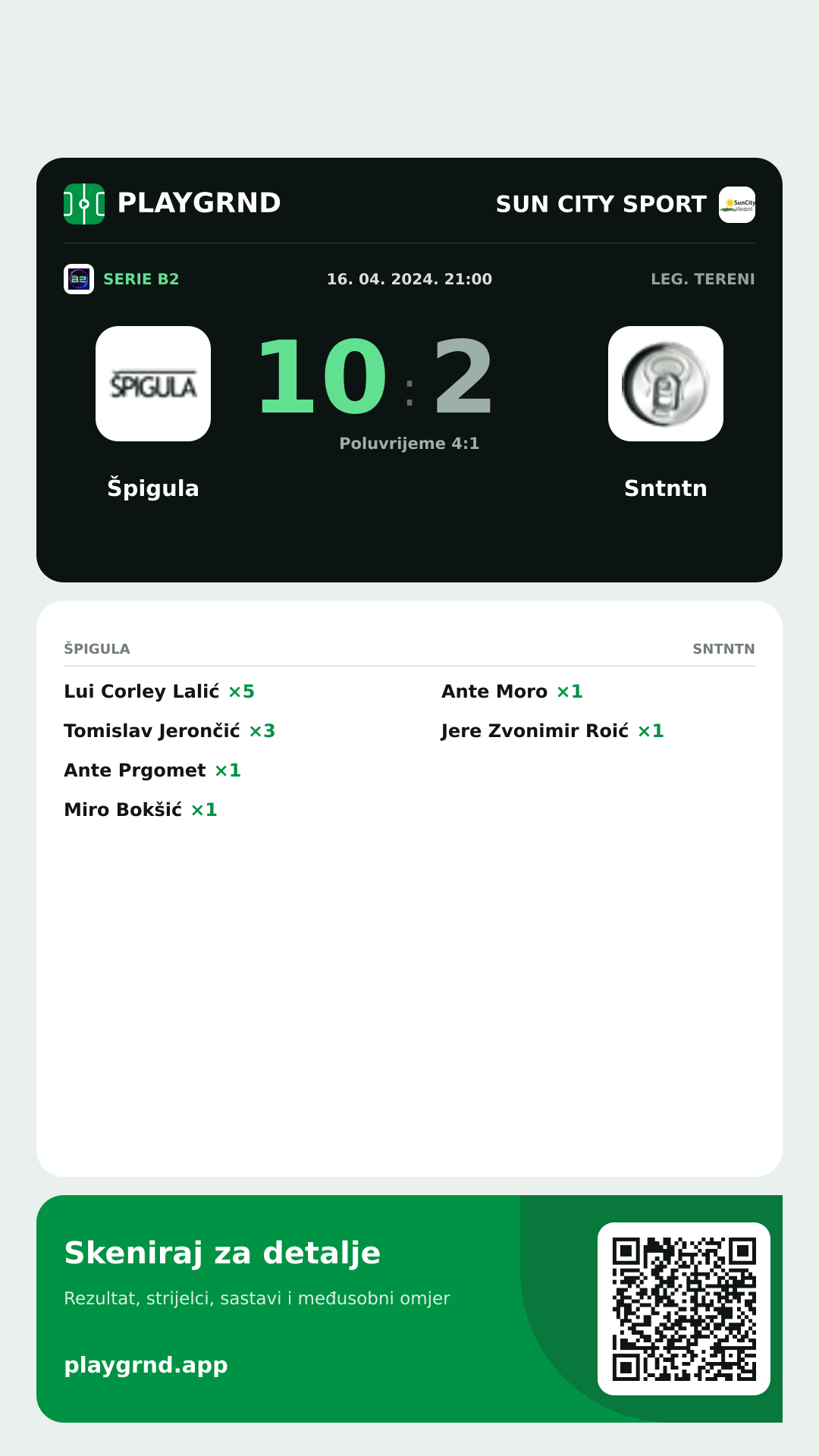 Story slika: Špigula 10:2 Sntntn