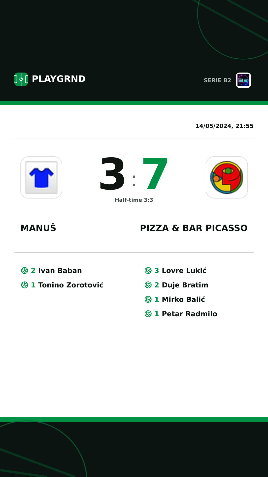 Instagram artwork: Manuš 3:7 Pizza & Bar Picasso