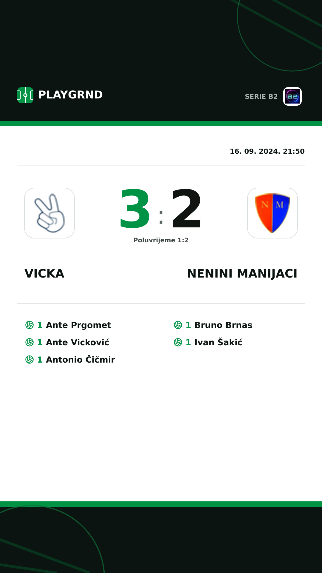 Instagram slika: Vicka 3:2 Nenini Manijaci