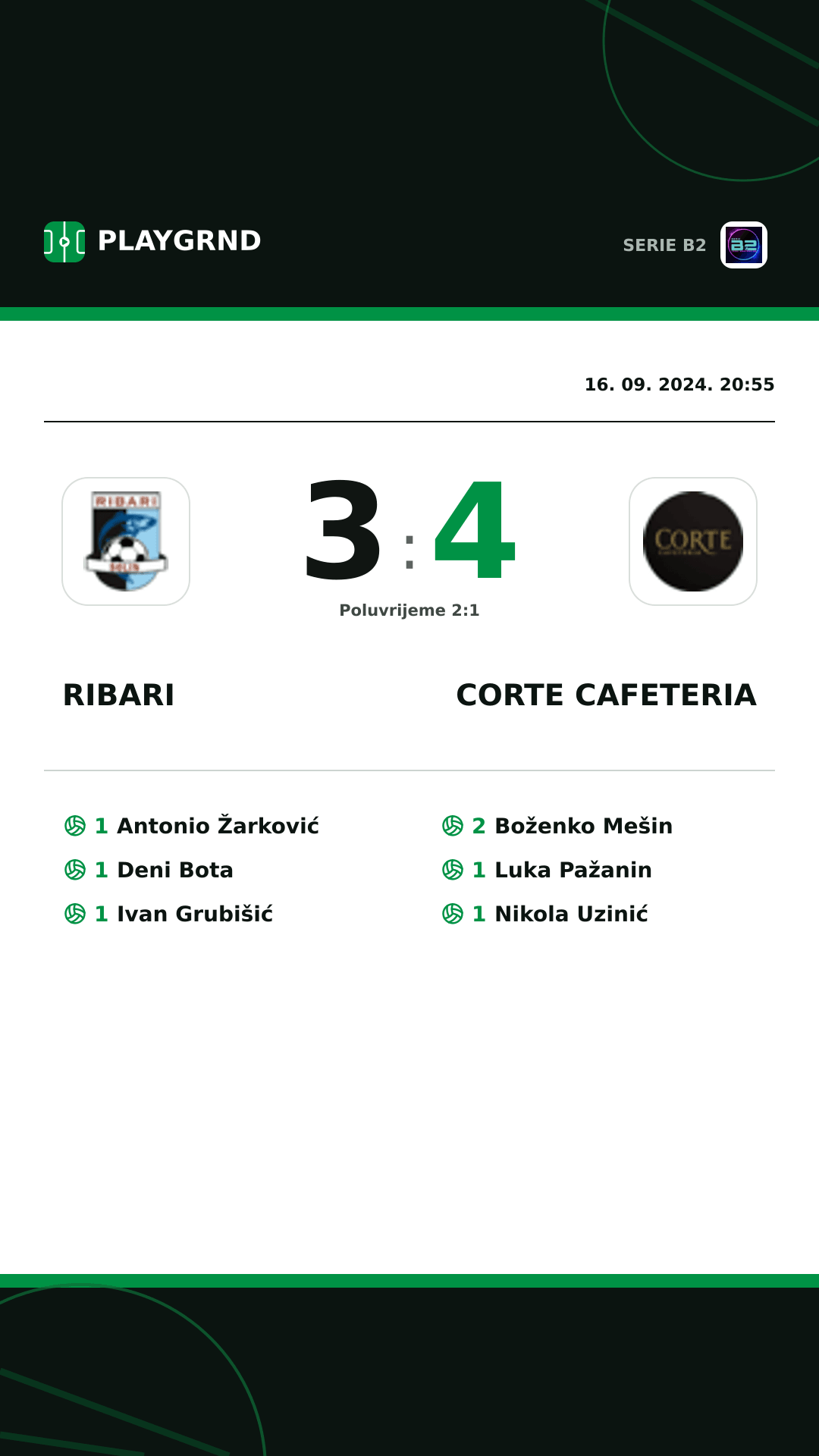 Instagram slika: Ribari 3:4 Corte Cafeteria