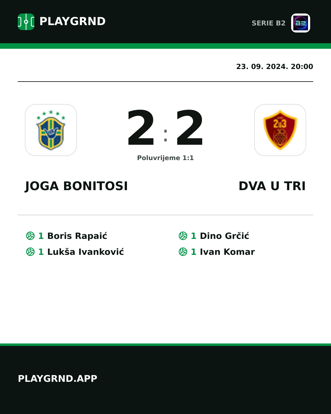 Instagram slika: Joga Bonitosi 2:2 Dva U Tri