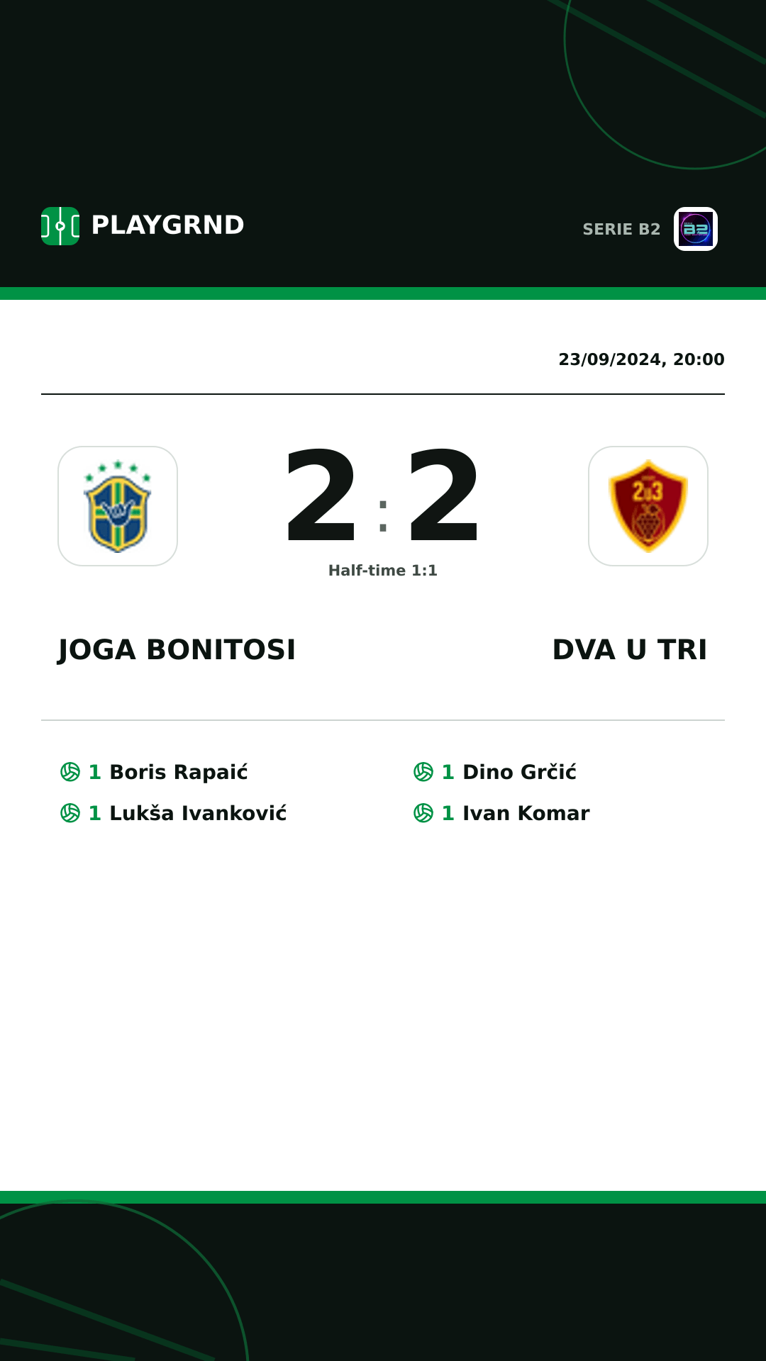 Instagram artwork: Joga Bonitosi 2:2 Dva U Tri