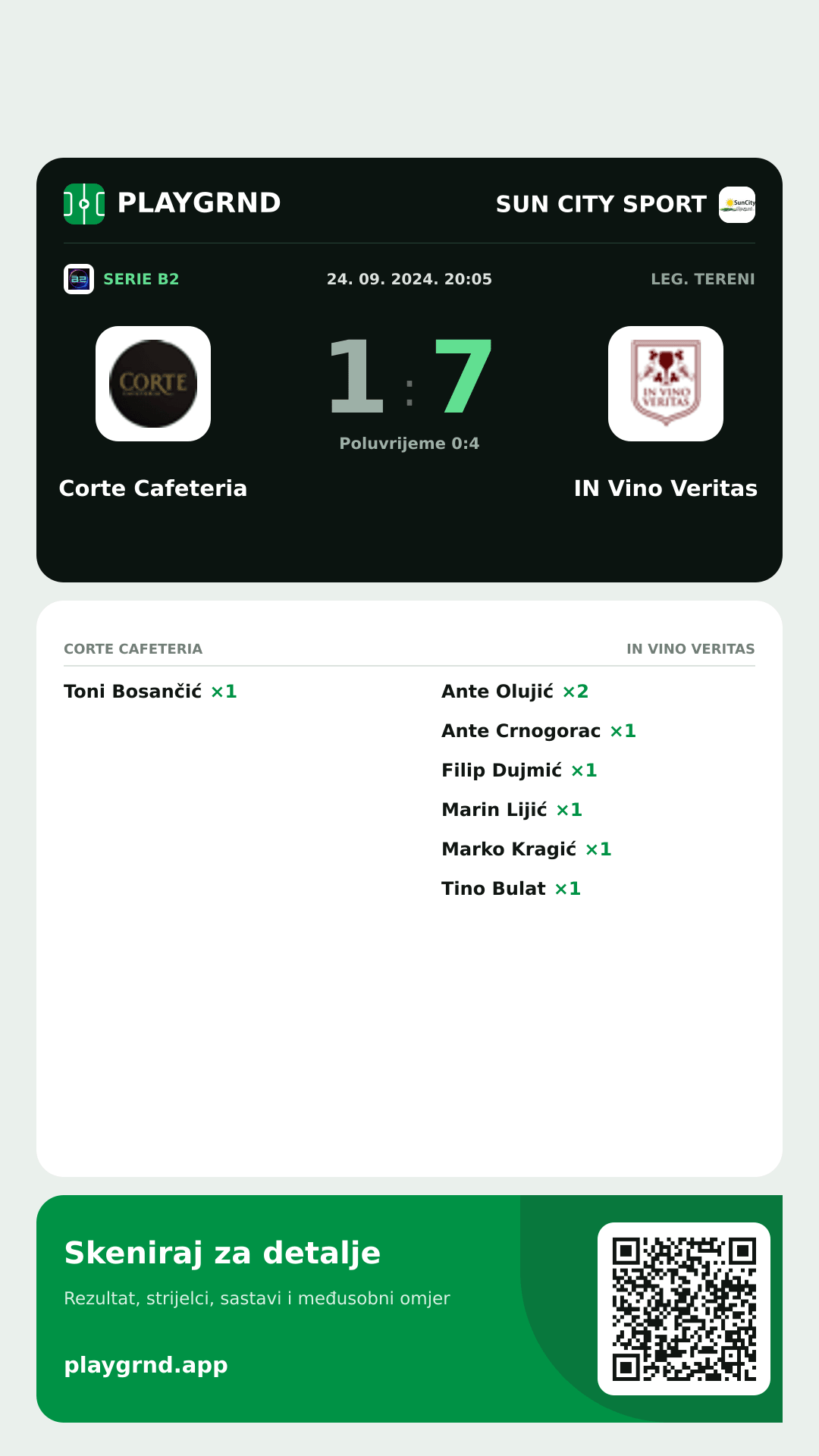 Story image: Corte Cafeteria 1:7 IN Vino Veritas