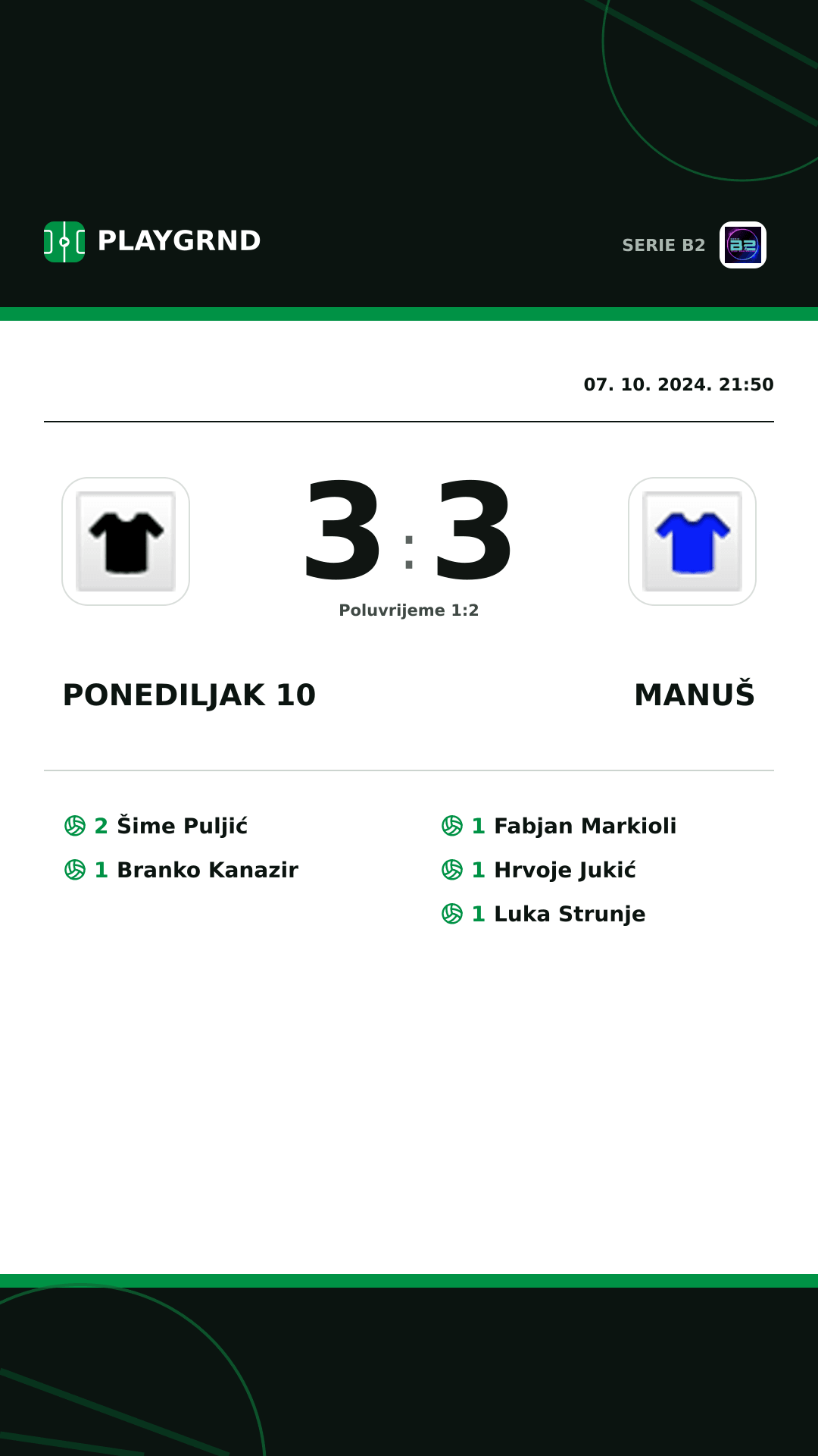 Instagram slika: Ponediljak 10 3:3 Manuš