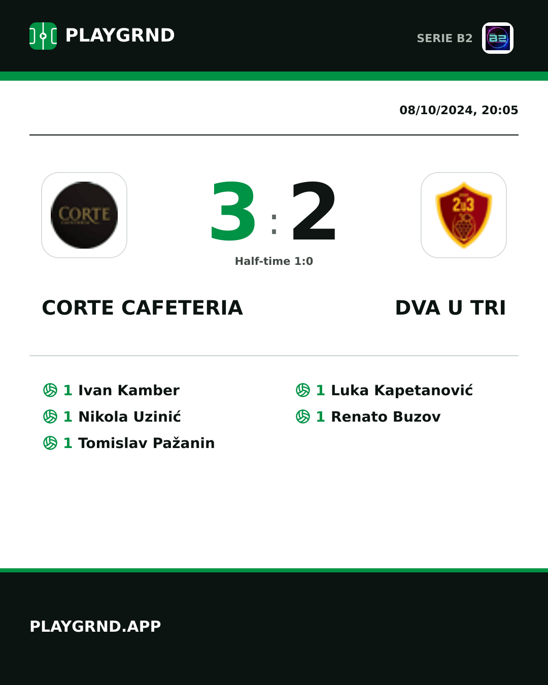 Instagram artwork: Corte Cafeteria 3:2 Dva U Tri