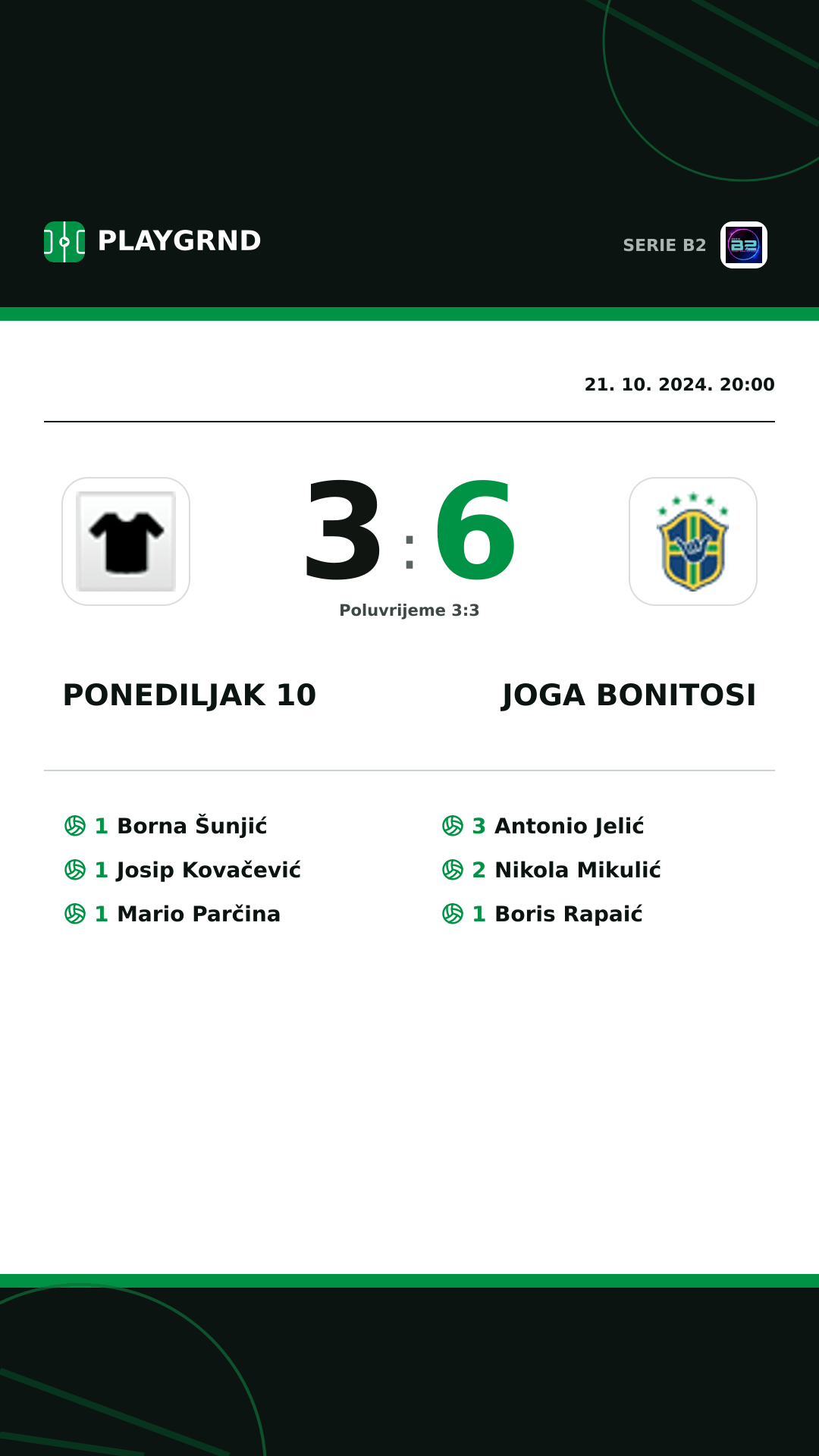 Instagram slika: Ponediljak 10 3:6 Joga Bonitosi