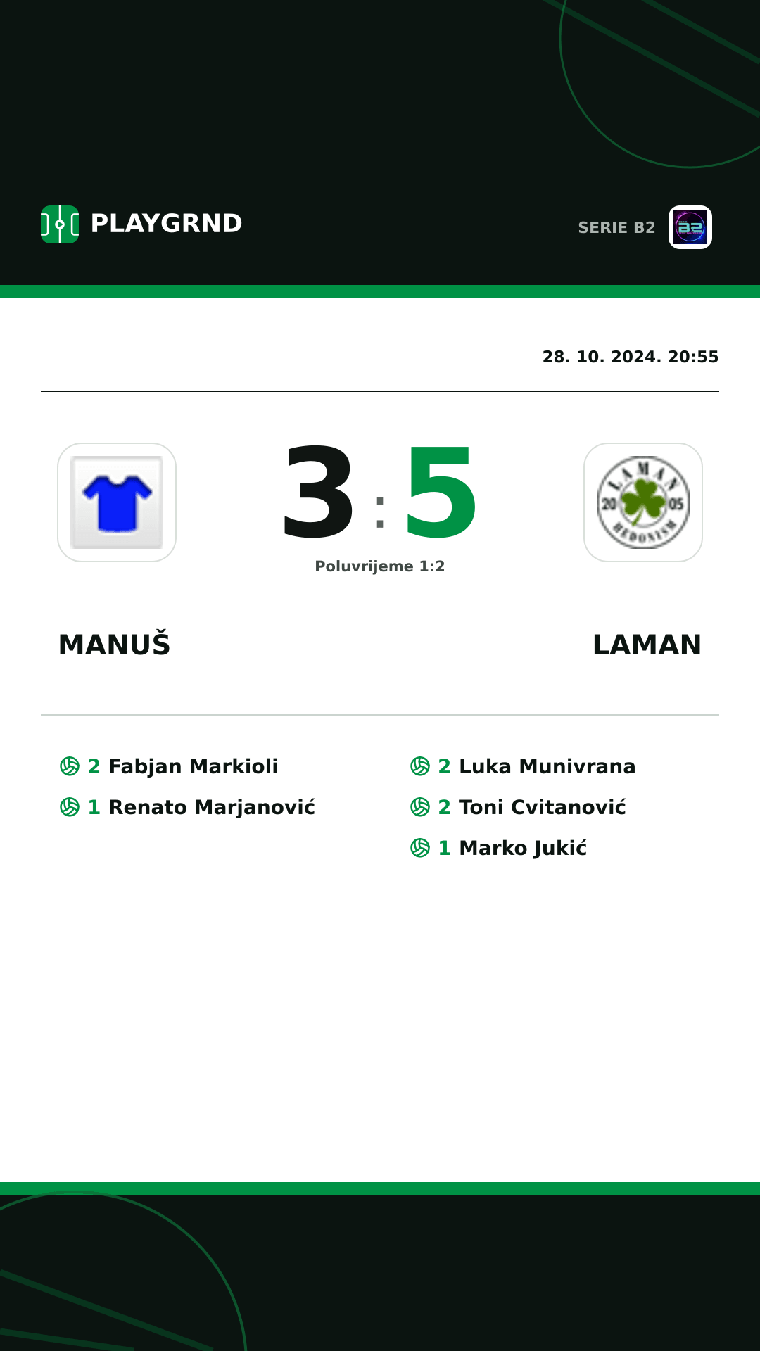 Instagram slika: Manuš 3:5 Laman