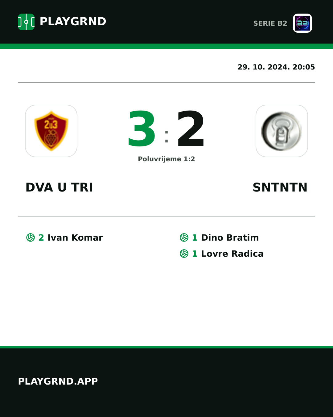 Instagram slika: Dva U Tri 3:2 Sntntn