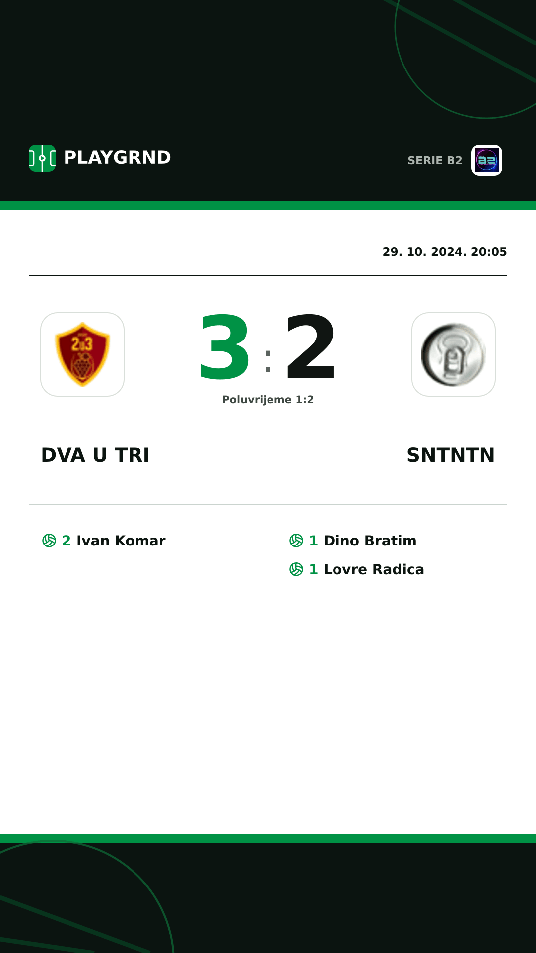 Instagram slika: Dva U Tri 3:2 Sntntn