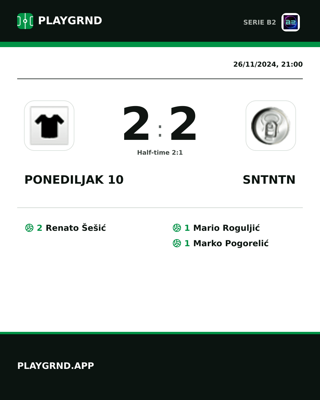 Instagram artwork: Ponediljak 10 2:2 Sntntn