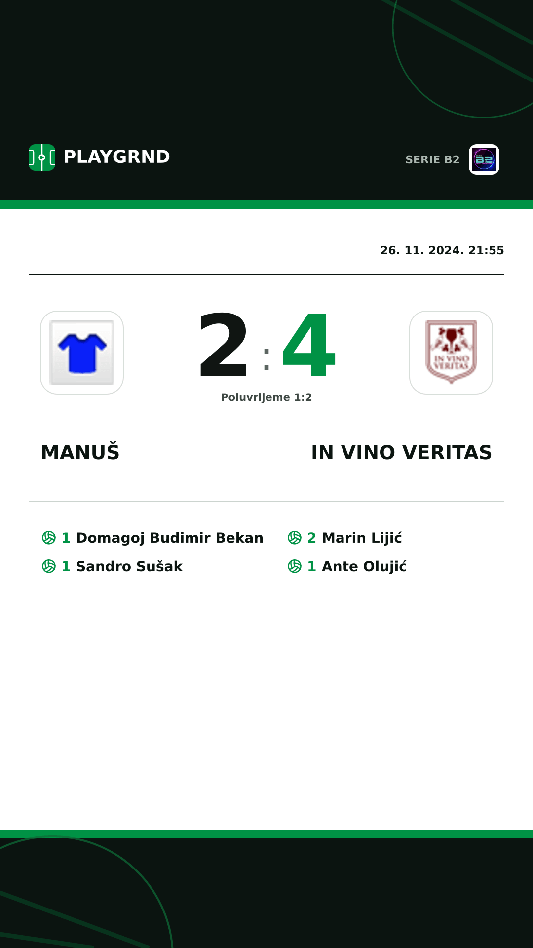 Instagram slika: Manuš 2:4 IN Vino Veritas
