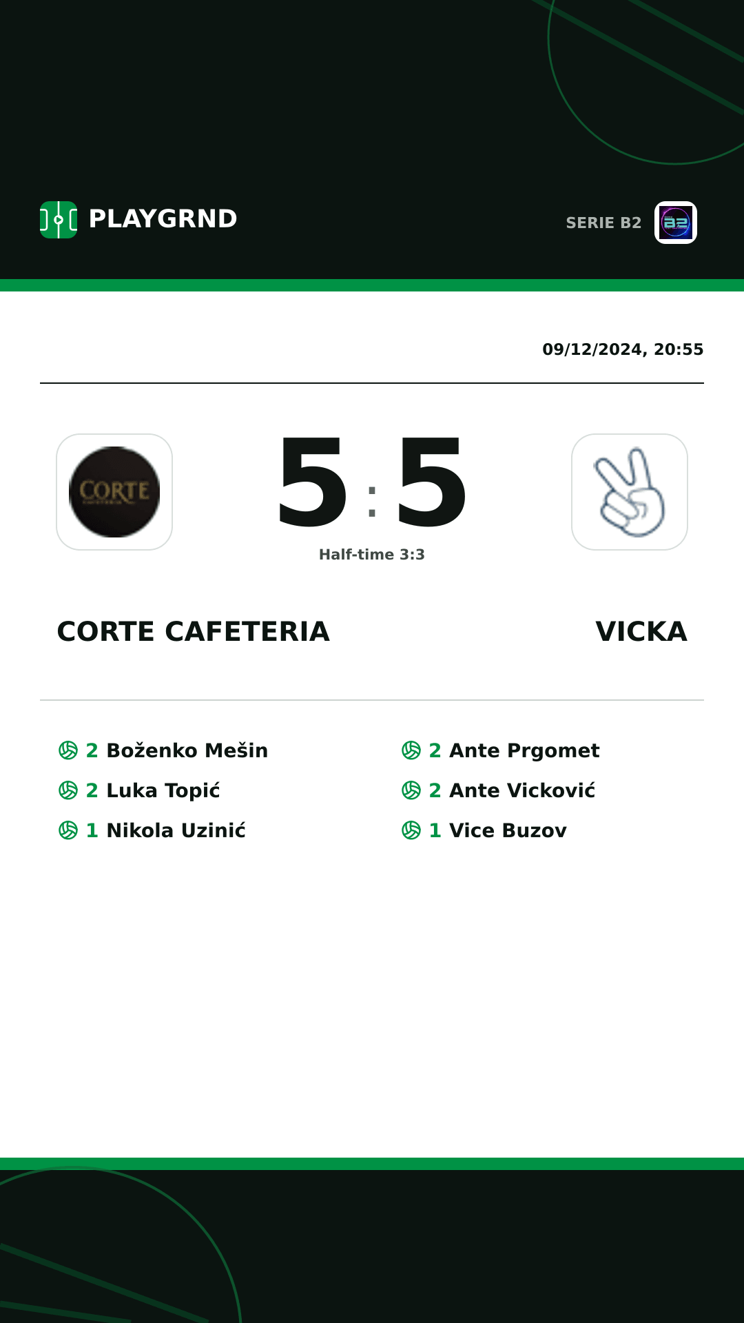 Instagram artwork: Corte Cafeteria 5:5 Vicka