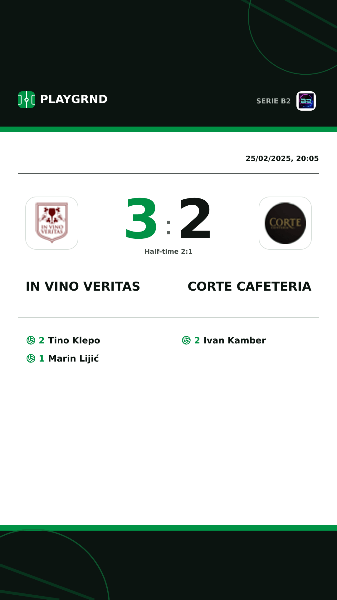 Instagram artwork: IN Vino Veritas 3:2 Corte Cafeteria