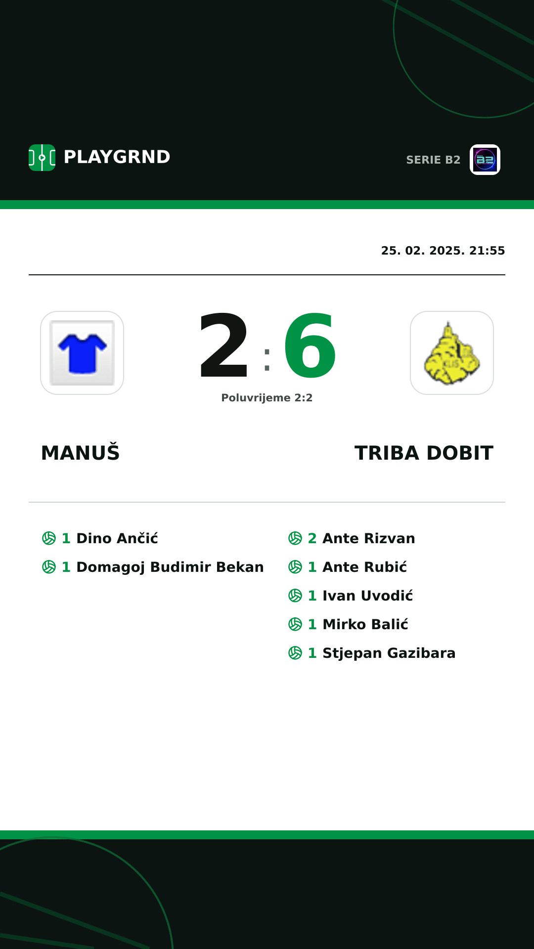 Instagram slika: Manuš 2:6 Triba Dobit