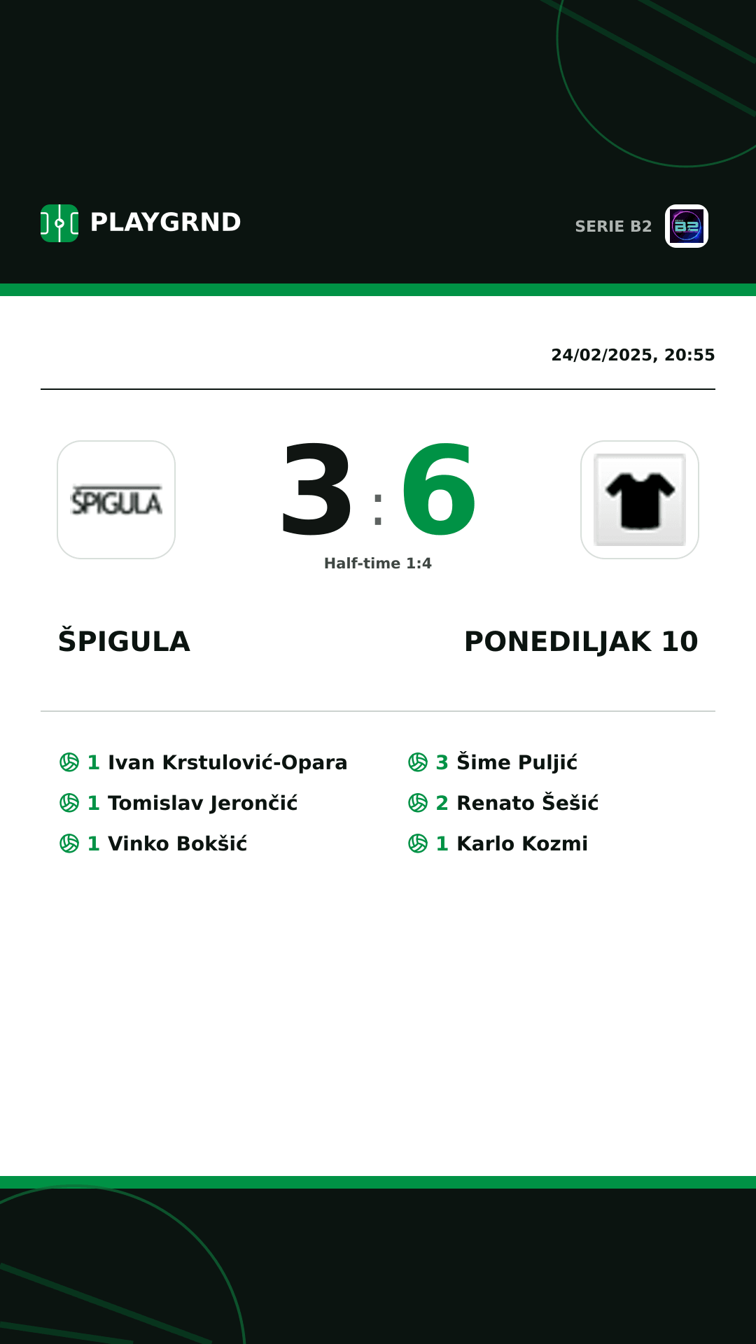 Instagram artwork: Špigula 3:6 Ponediljak 10