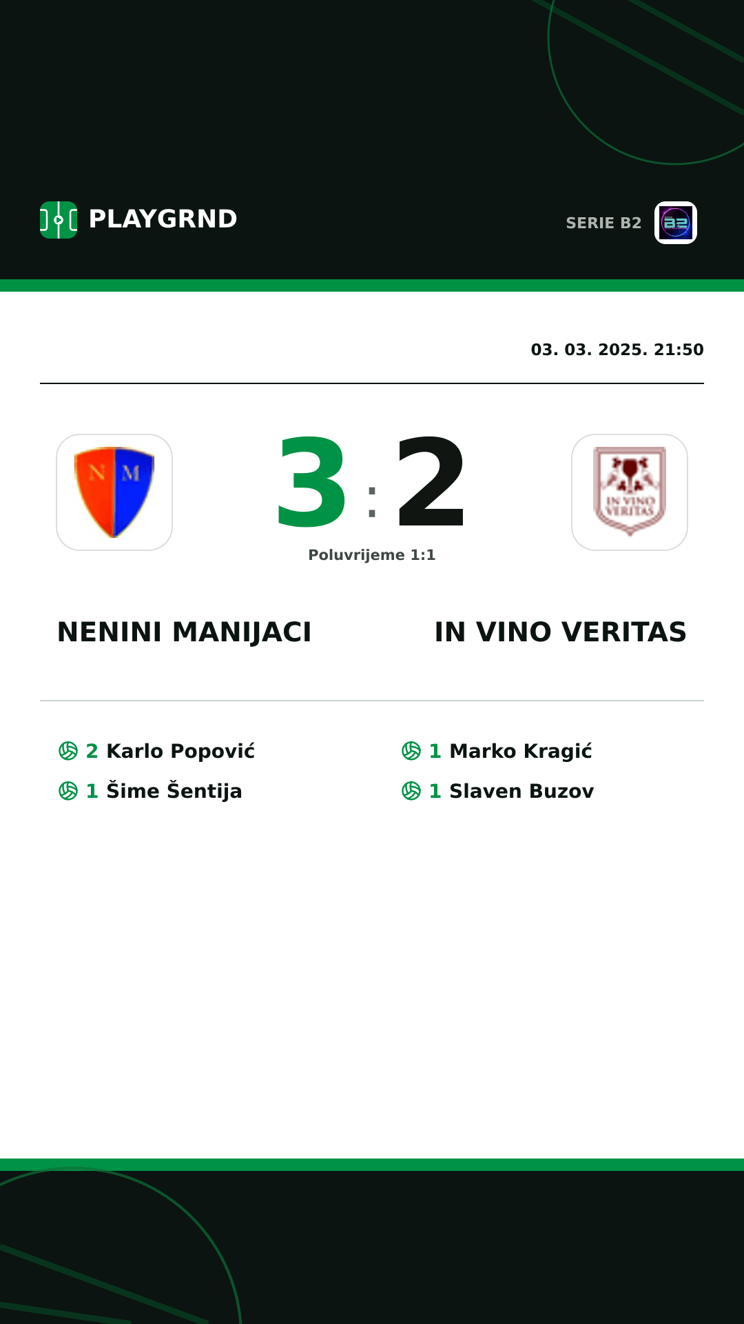 Instagram slika: Nenini Manijaci 3:2 IN Vino Veritas