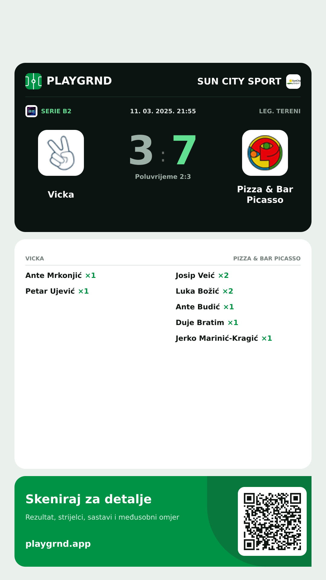 Story slika: Vicka 3:7 Pizza & Bar Picasso