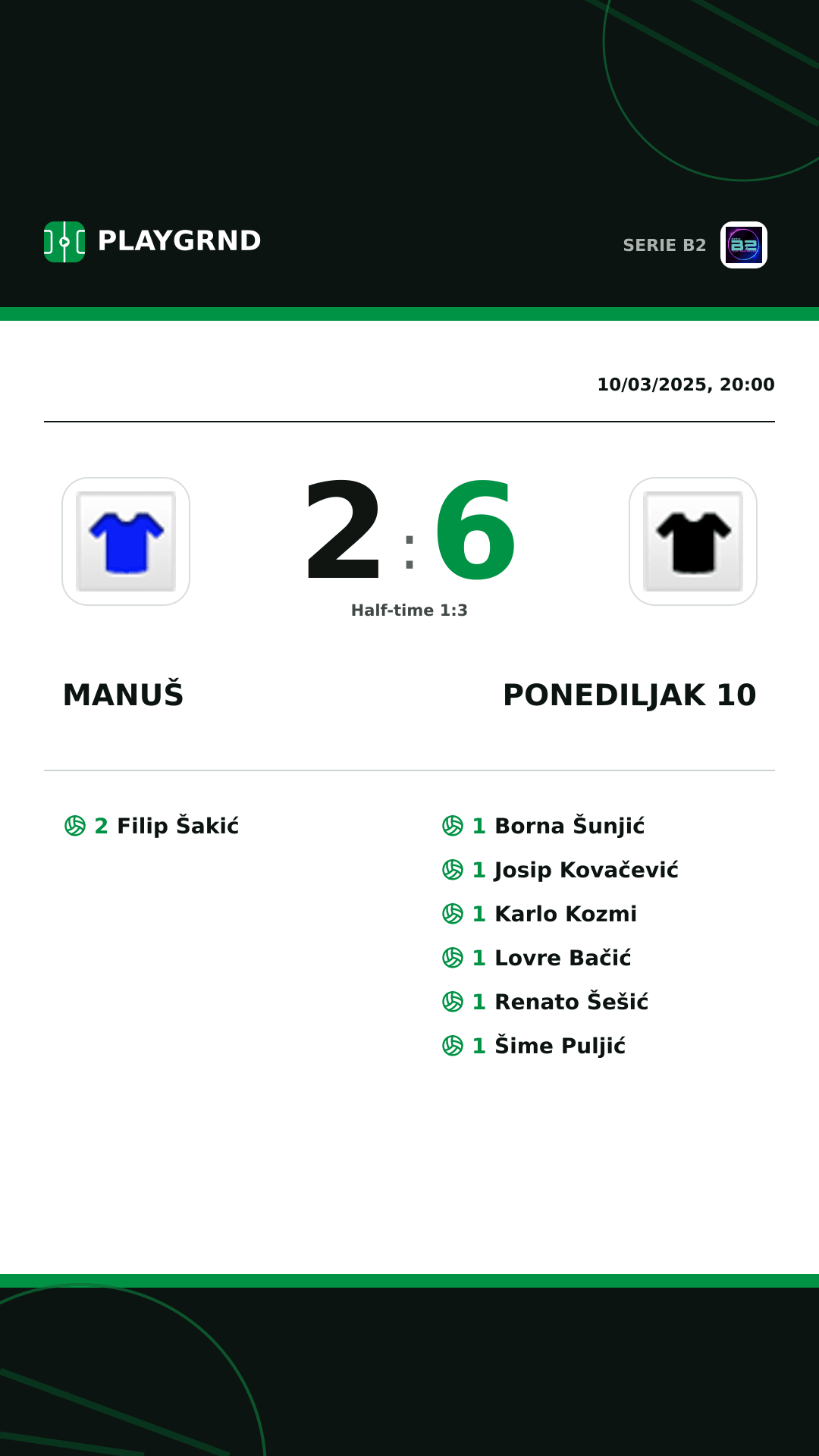 Instagram artwork: Manuš 2:6 Ponediljak 10