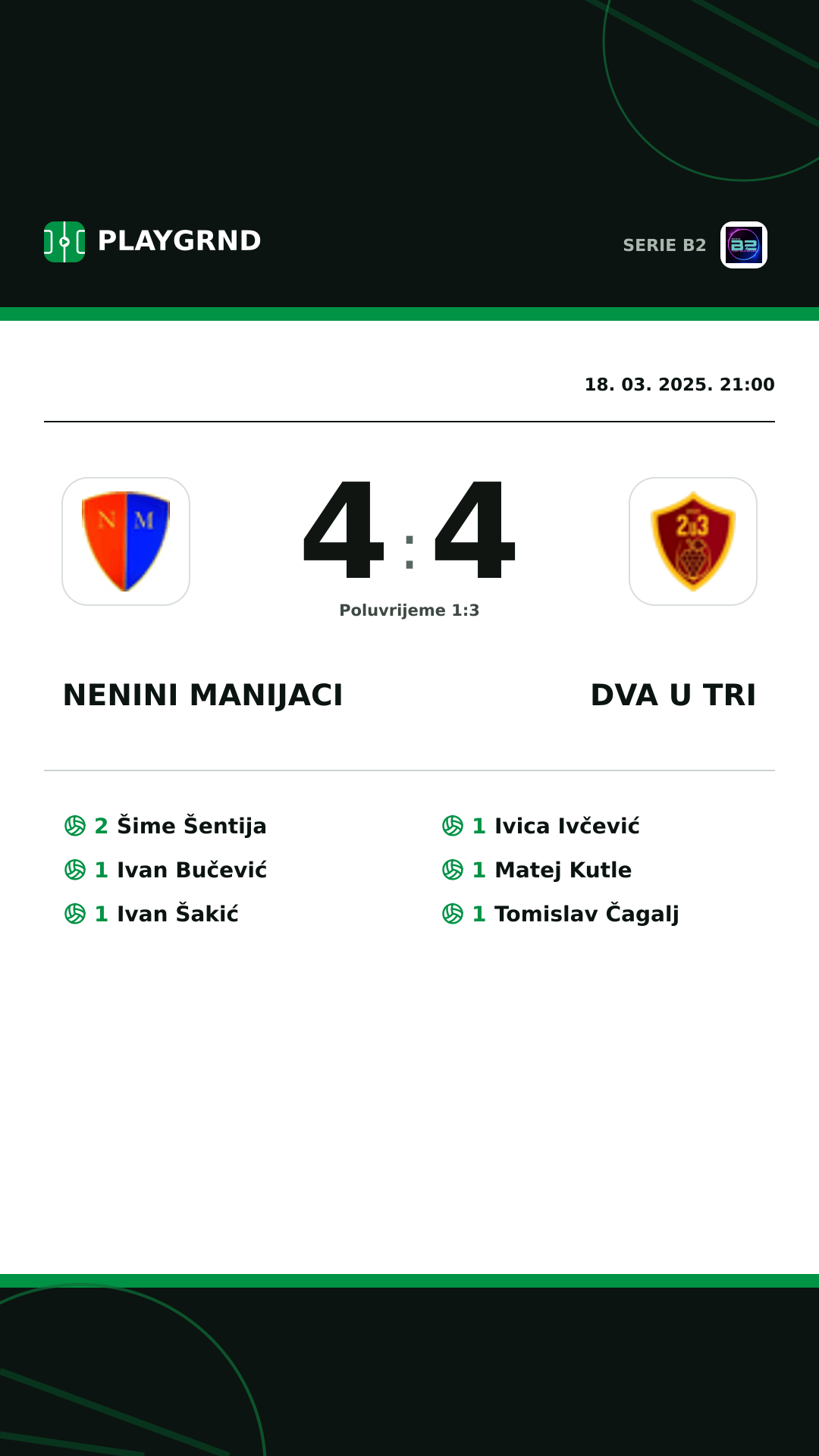 Instagram slika: Nenini Manijaci 4:4 Dva U Tri