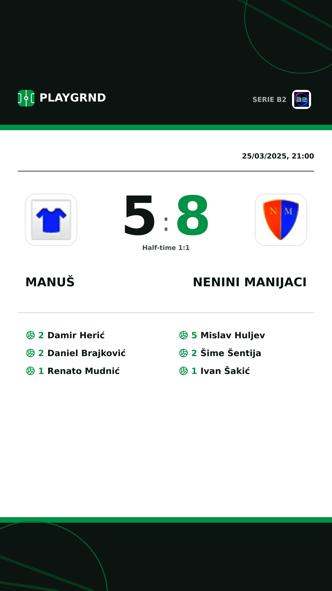Instagram artwork: Manuš 5:8 Nenini Manijaci