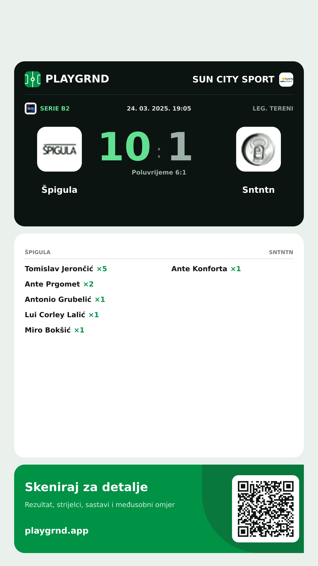 Story slika: Špigula 10:1 Sntntn