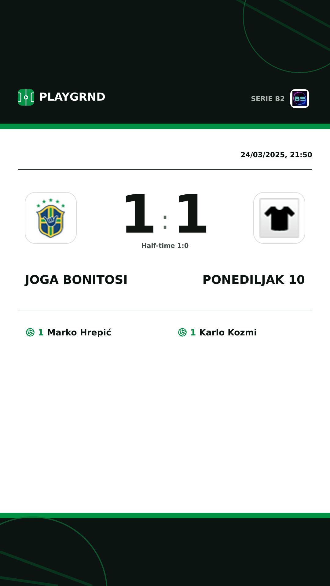 Instagram artwork: Joga Bonitosi 1:1 Ponediljak 10