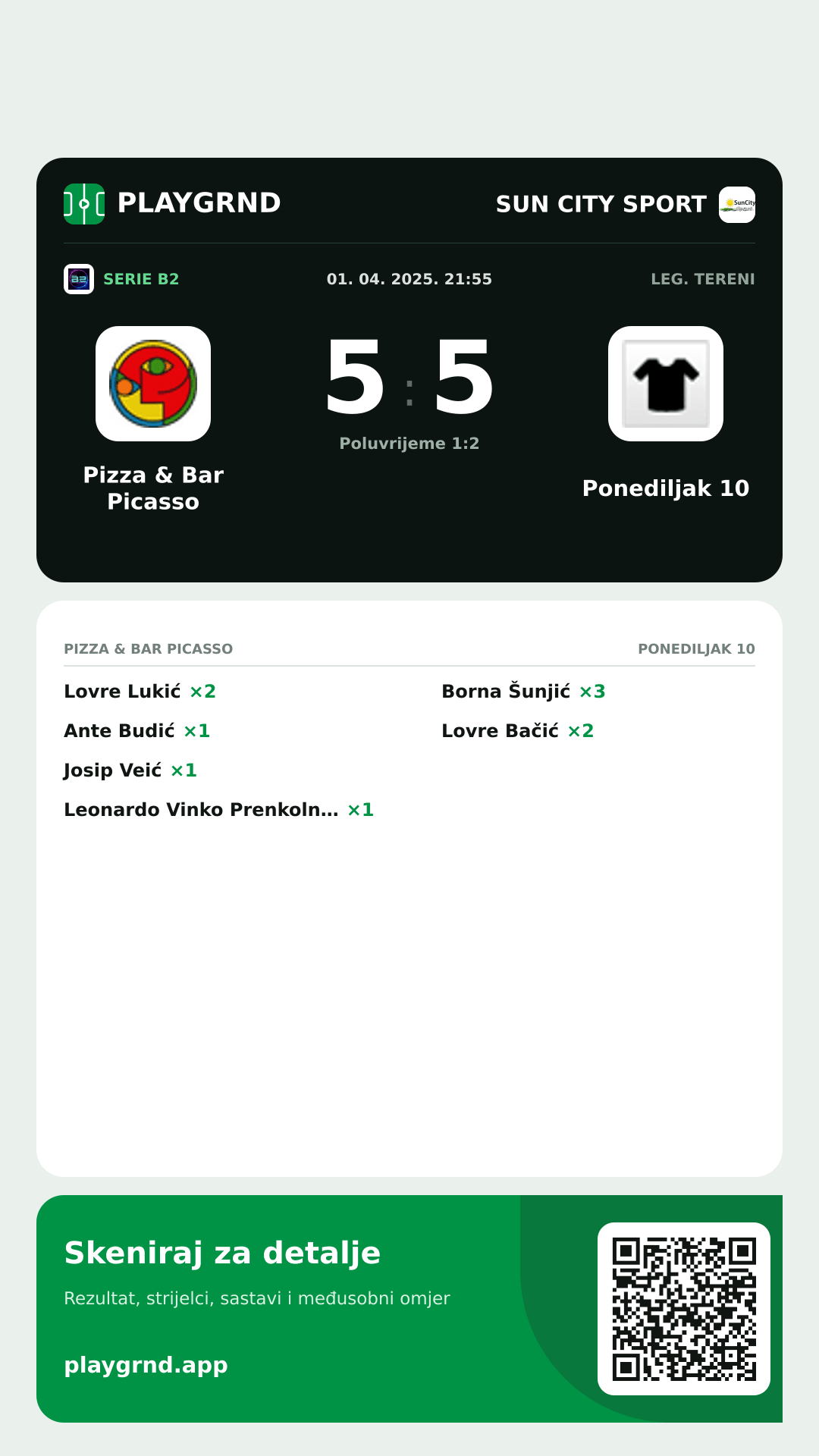 Story slika: Pizza & Bar Picasso 5:5 Ponediljak 10