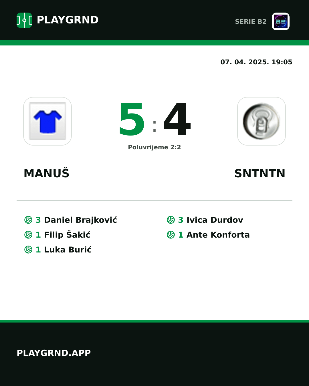 Instagram slika: Manuš 5:4 Sntntn