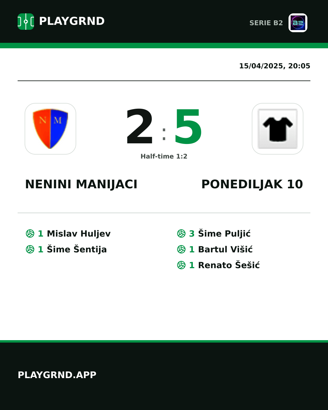 Instagram artwork: Nenini Manijaci 2:5 Ponediljak 10
