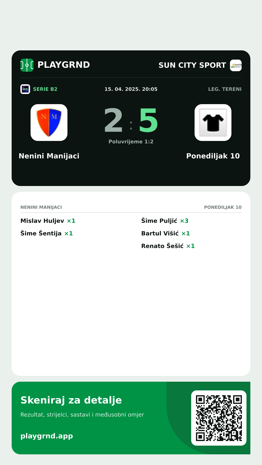 Story slika: Nenini Manijaci 2:5 Ponediljak 10