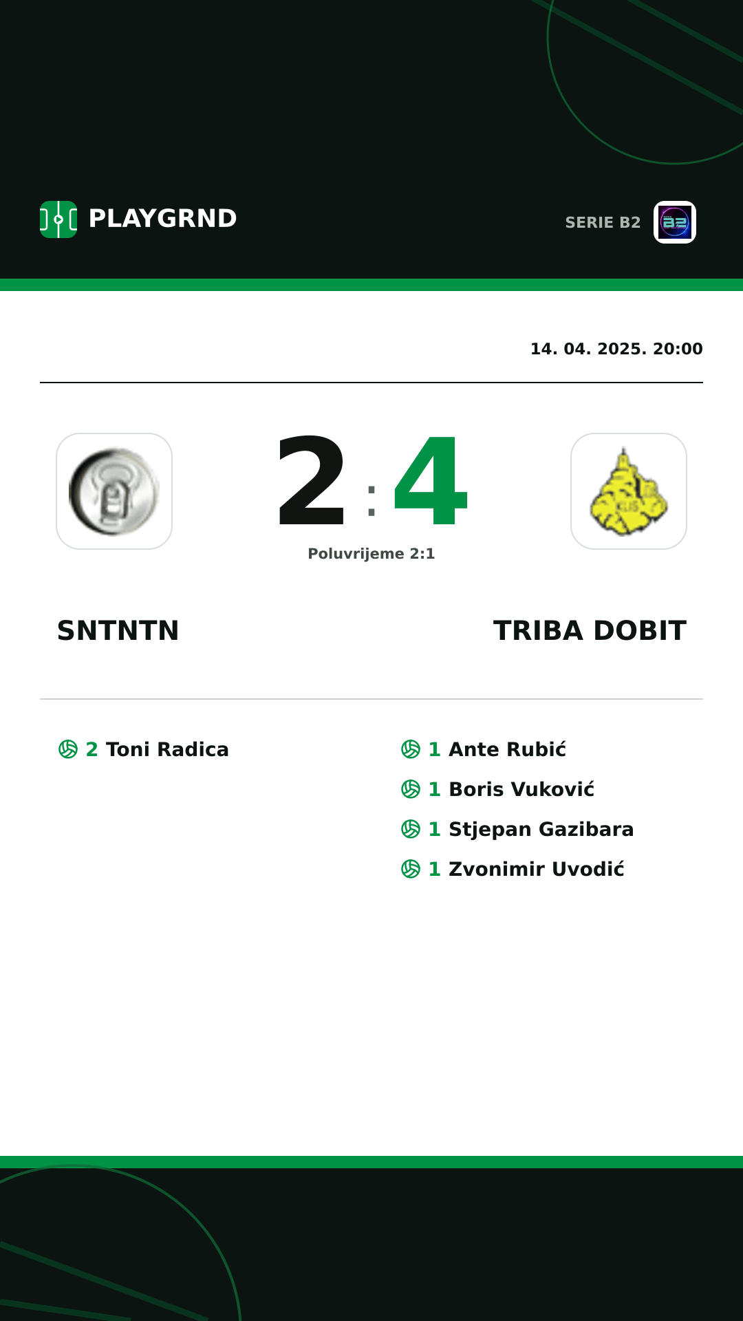 Instagram slika: Sntntn 2:4 Triba Dobit