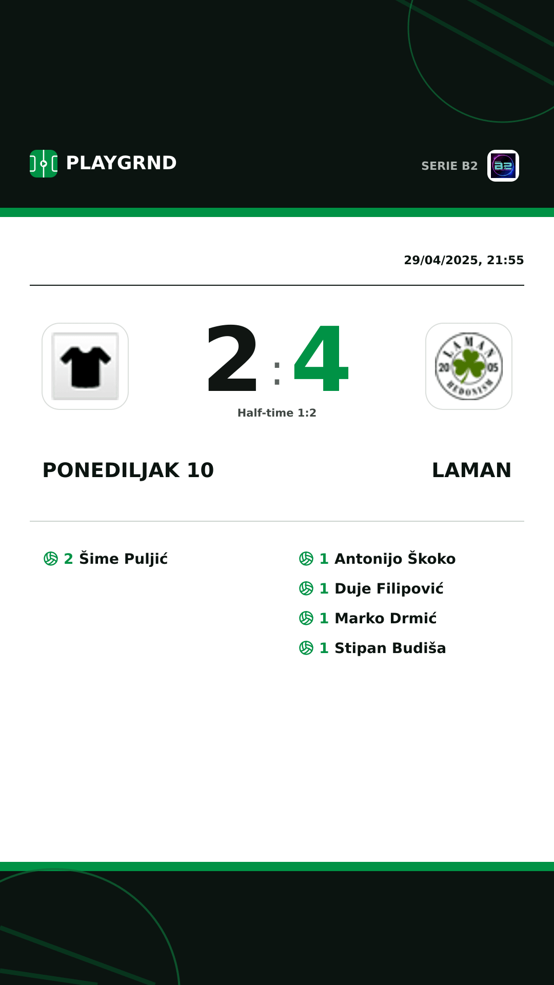 Instagram artwork: Ponediljak 10 2:4 Laman