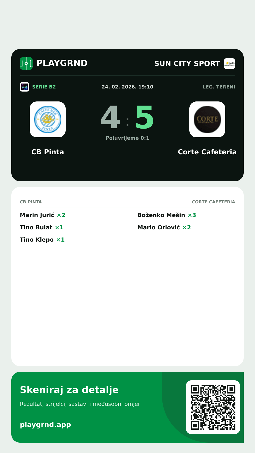 Story slika: CB Pinta 4:5 Corte Cafeteria