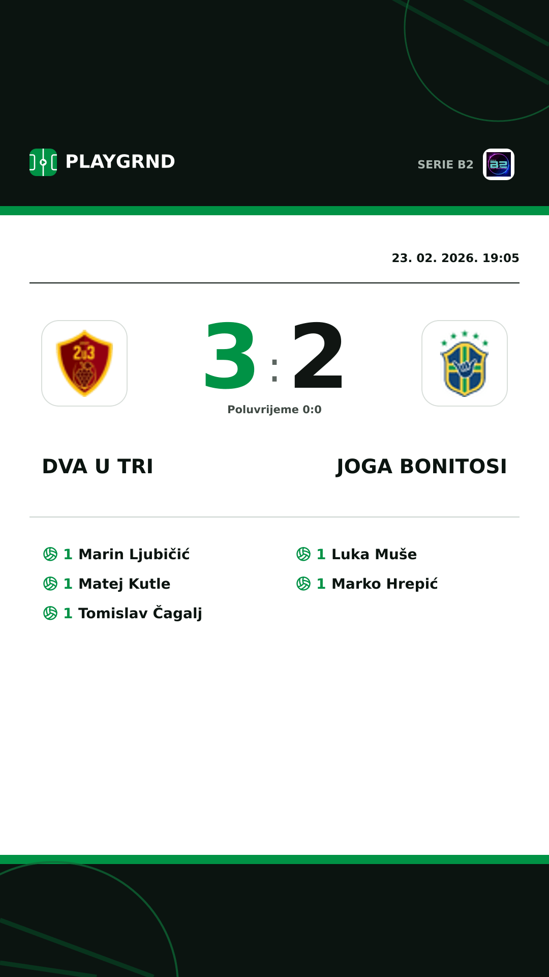 Instagram slika: Dva U Tri 3:2 Joga Bonitosi