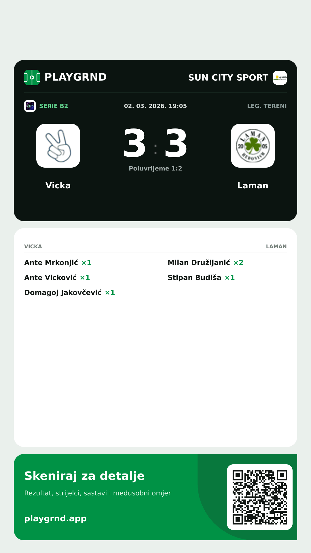 Story slika: Vicka 3:3 Laman