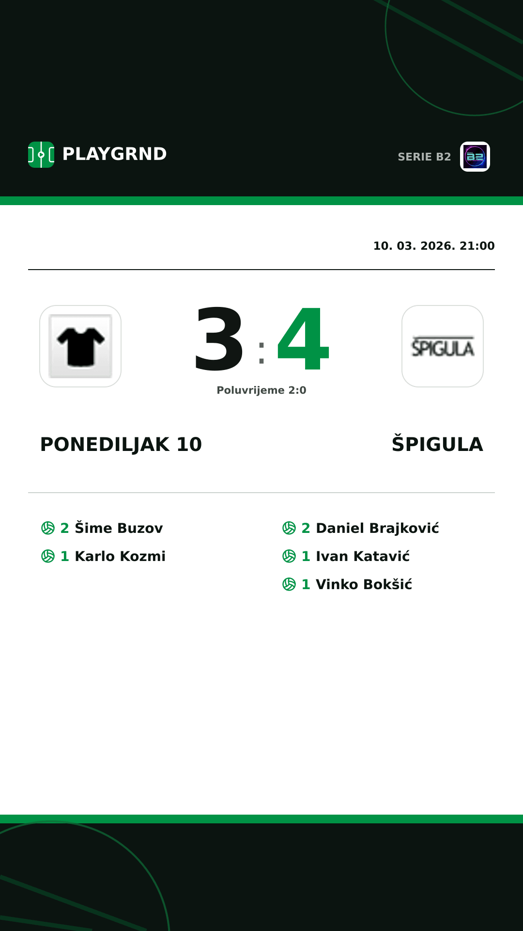 Instagram slika: Ponediljak 10 3:4 Špigula