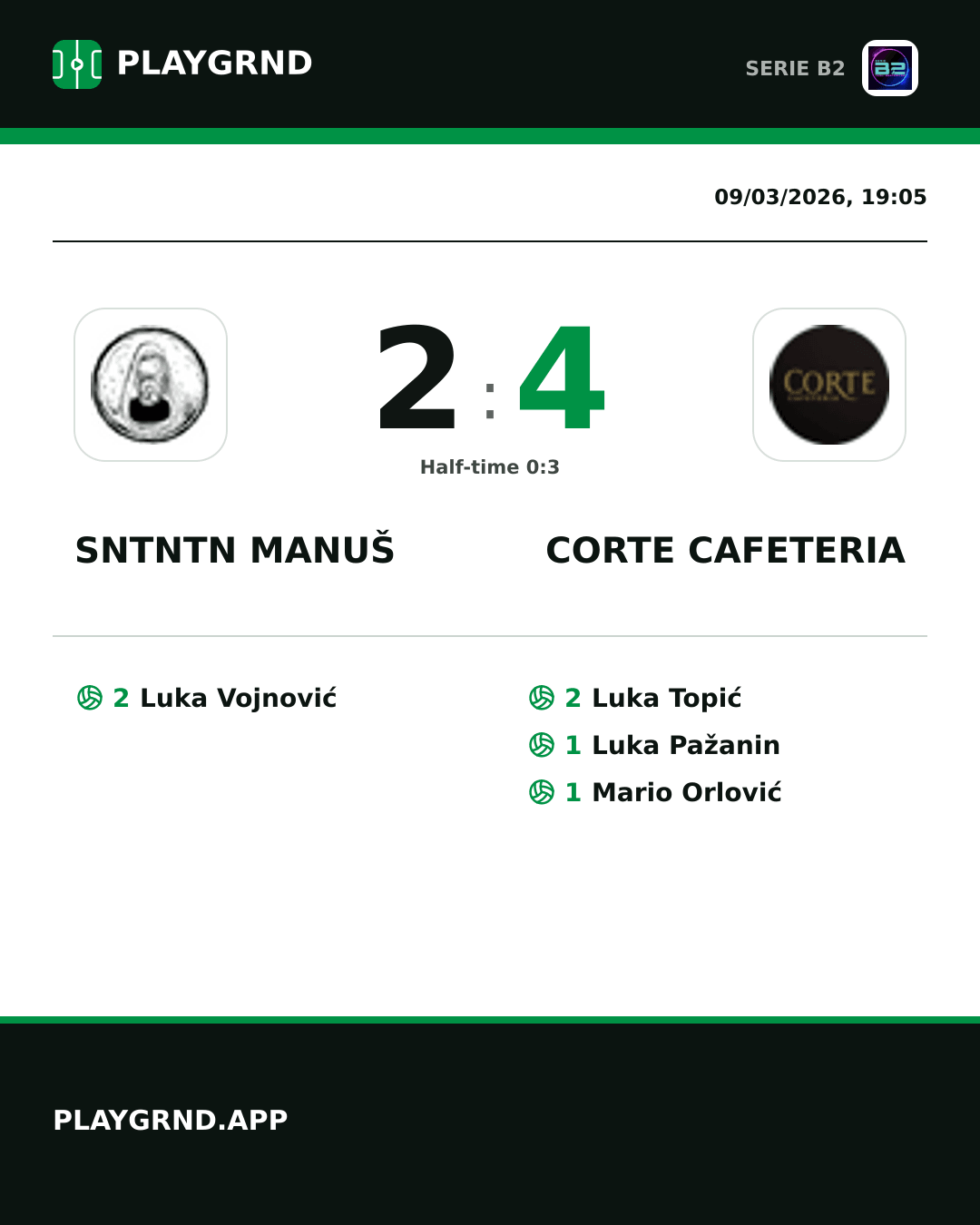 Instagram artwork: Sntntn Manuš 2:4 Corte Cafeteria