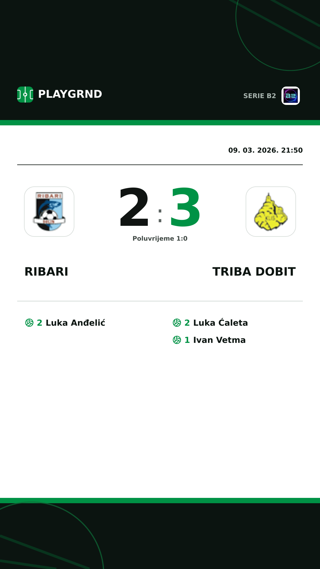 Instagram slika: Ribari 2:3 Triba Dobit