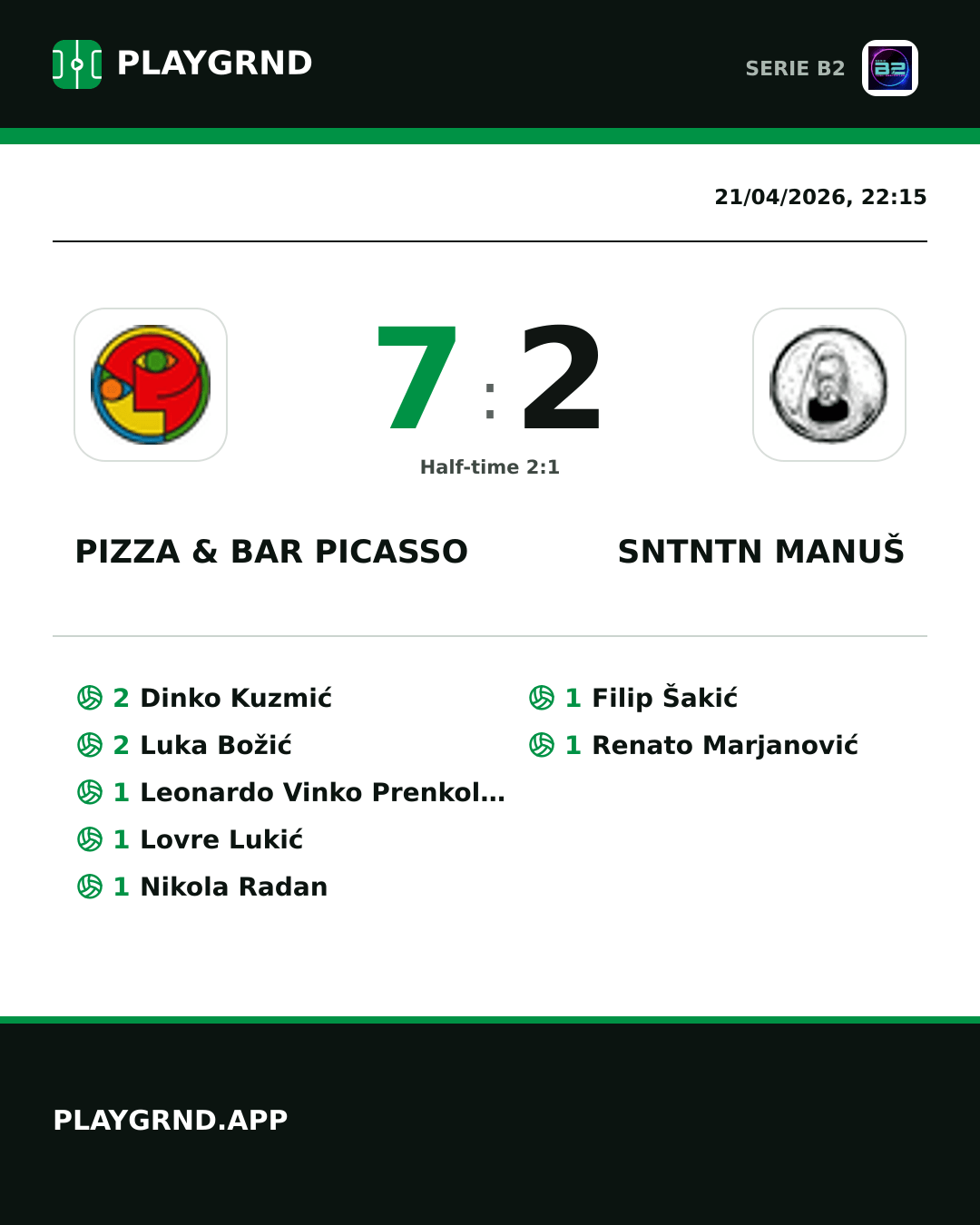Instagram artwork: Pizza & Bar Picasso 7:2 Sntntn Manuš