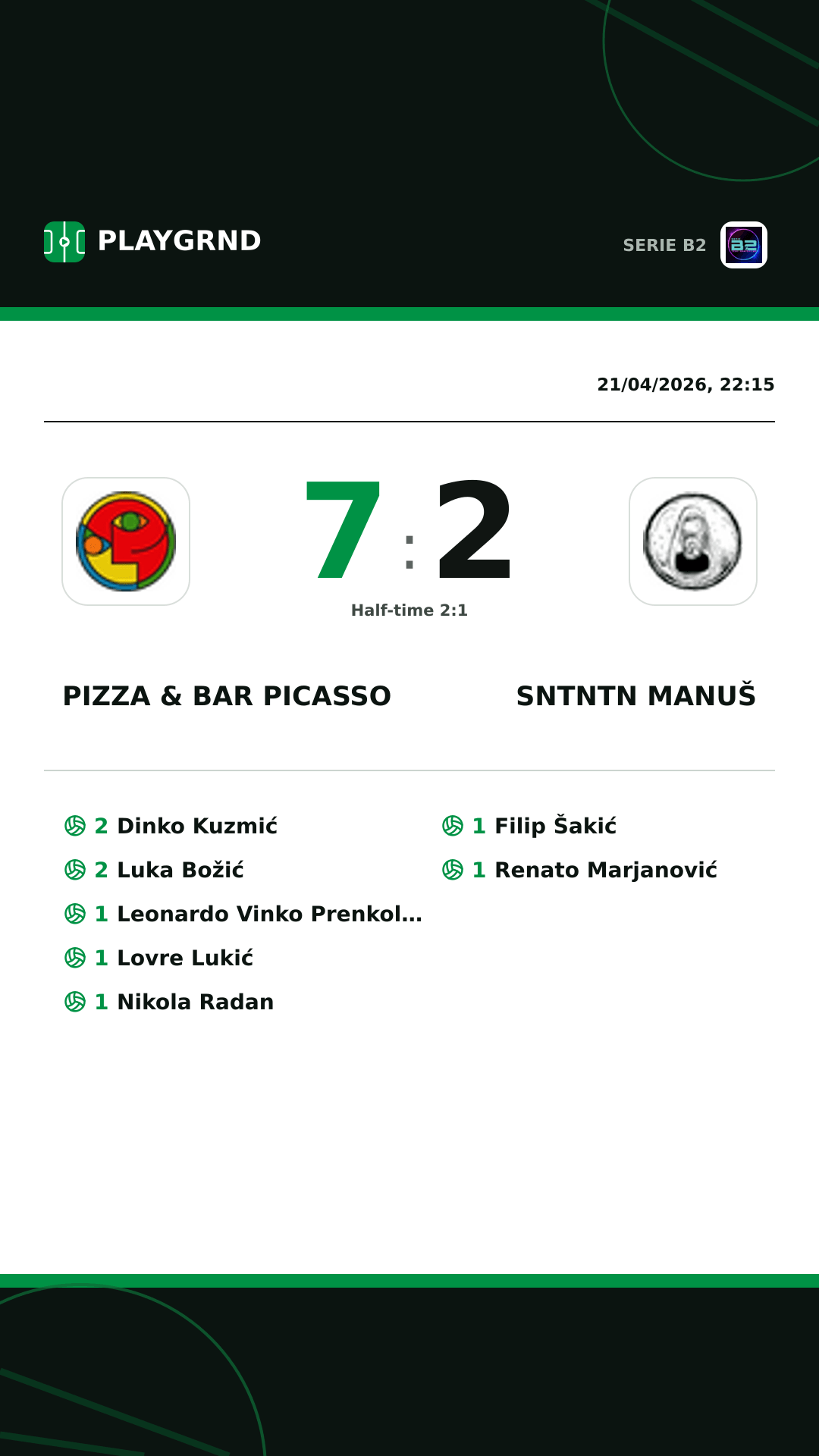 Instagram artwork: Pizza & Bar Picasso 7:2 Sntntn Manuš