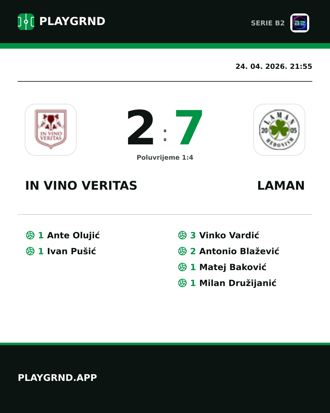 Instagram slika: IN Vino Veritas 2:7 Laman