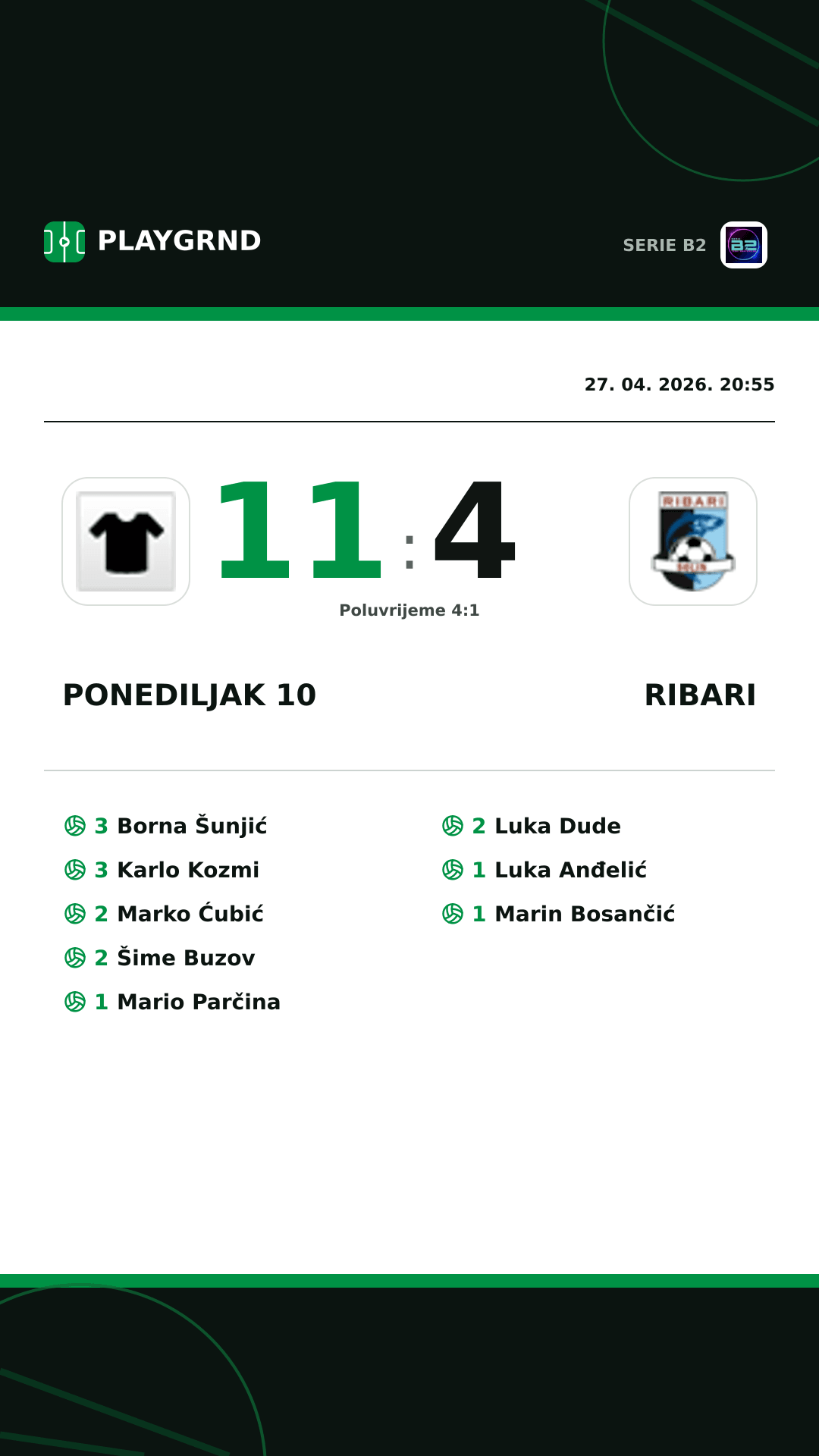 Instagram slika: Ponediljak 10 11:4 Ribari