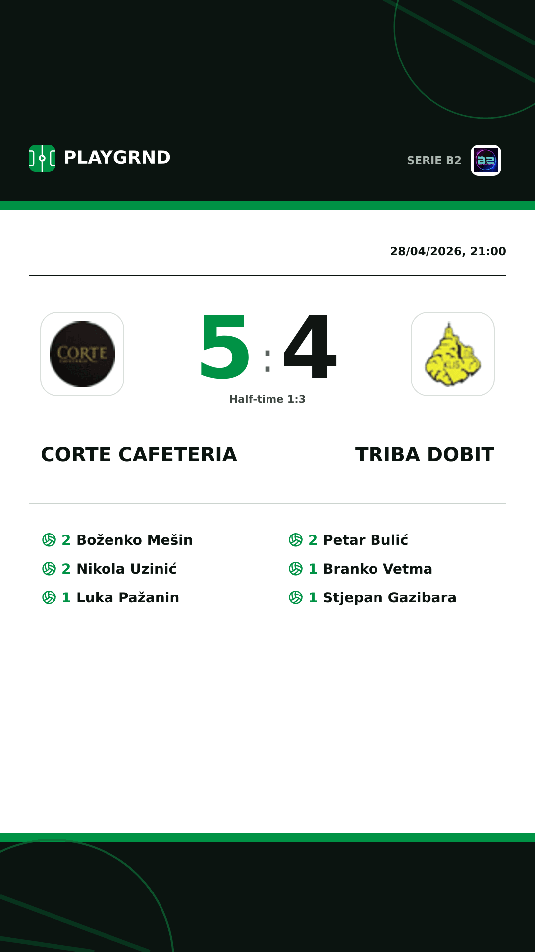 Instagram artwork: Corte Cafeteria 5:4 Triba Dobit