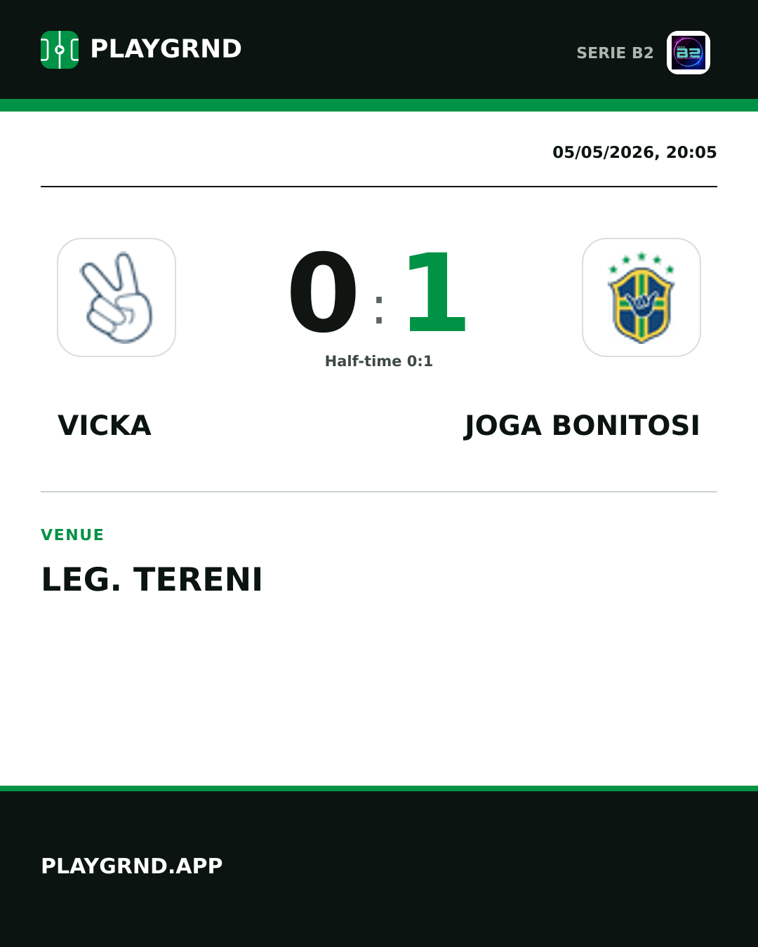 Instagram artwork: Vicka 0:1 Joga Bonitosi