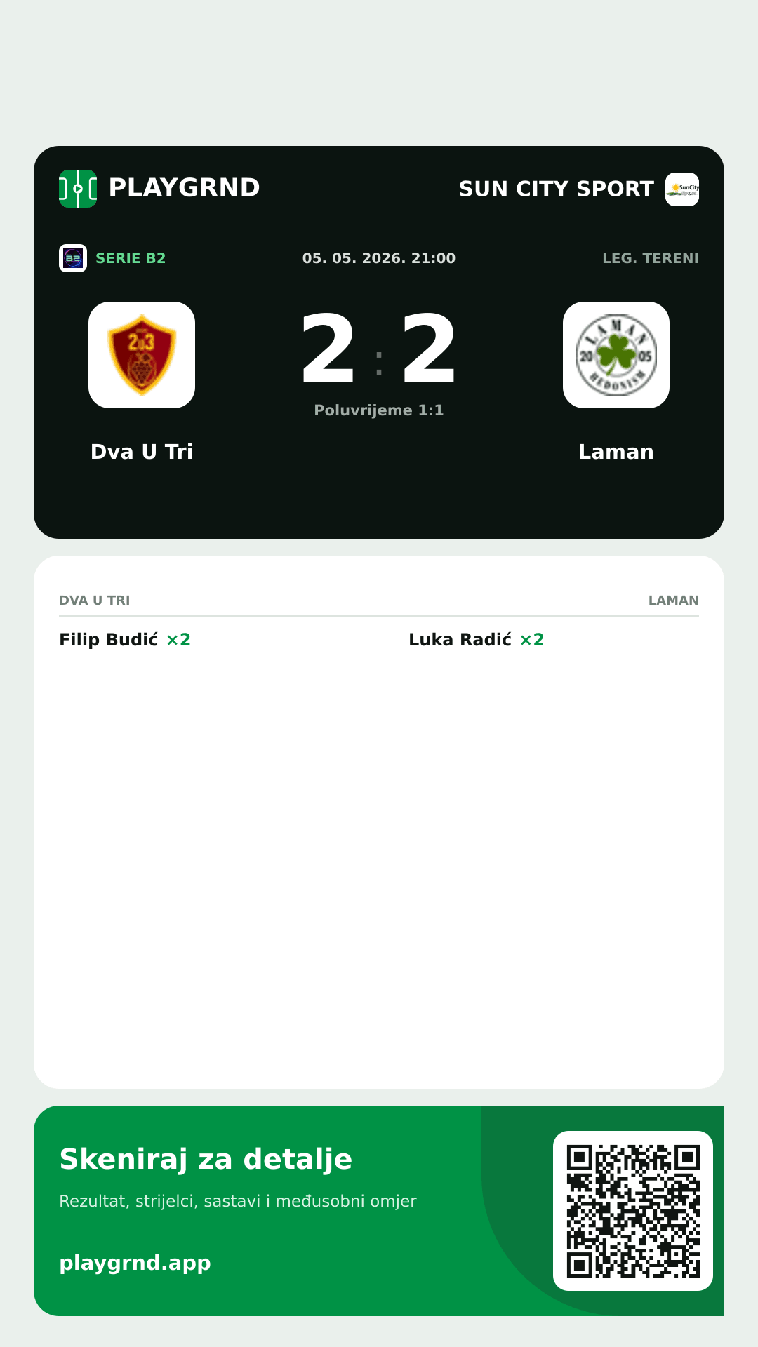 Story slika: Dva U Tri 2:2 Laman